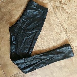 MOVING! American apparel wet look legging